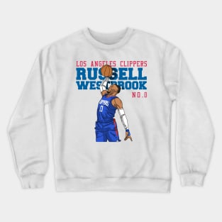 Russell Westbrook Comic Style Crewneck Sweatshirt